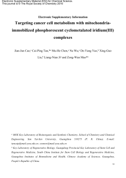 Targeting cancer cell metabolism with mitochondria
