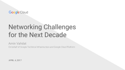 Keynote: Networking Challenges for the Next Decade