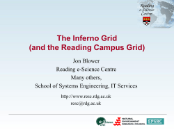 The Inferno Grid - National e
