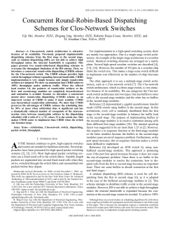 Concurrent round-robin-based dispatching schemes for clos
