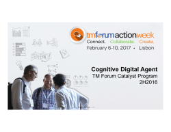 Cognitive Digital Agent