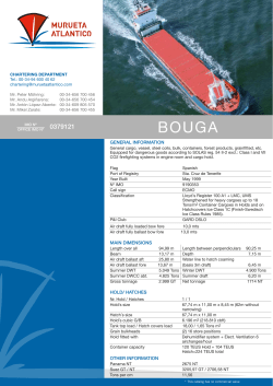 general information main dimensions hold