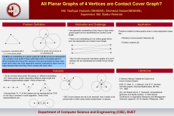Planar Graphs of 4 Vertices are Contact Cover Graph?