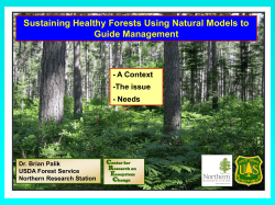 Agricultural Model - Association of Ecosystem Research Centers