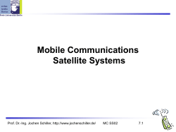 Mobile Communications