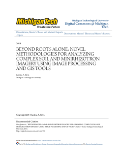 beyond roots alone: novel methodologies for analyzing complex soil