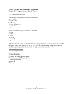 Physics: Principle and Applications, 7e (Giancoli) Chapter 13