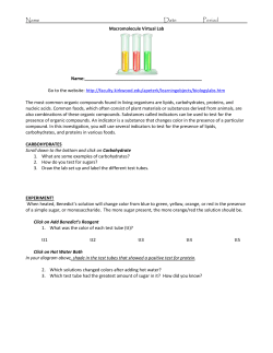 Macromolecule Virtual Lab
