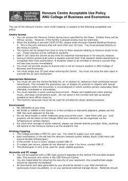 faculty of economics and commerce