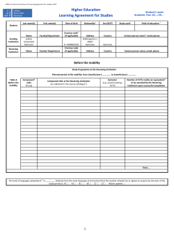 GfNA-II-C-Annex IV-Erasmus+ HE Learning Agreement for studiess
