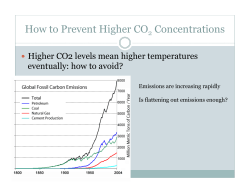 How to Prevent Higher CO Concentrations