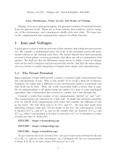 1 Ions and Voltages