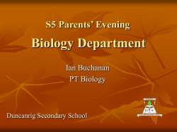 Biology Department