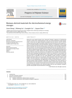 Biomass-derived materials for electrochemical energy - QIBEBT-IR