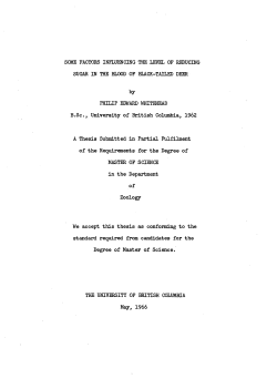 SOME FACTORS INFLUENCING THE LEVEL OF REDUCING