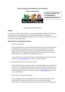 MIND YOUR LANGUAGE INTERNATIONAL UNITED KINGDOM