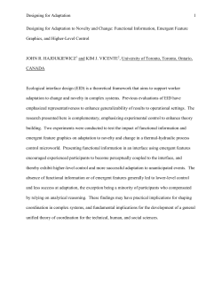 Supporting Worker Adaptation to Change and Novelty in Dynamic