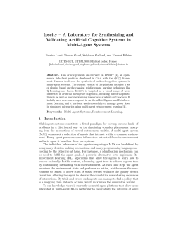 Ipseity &ndash; A Laboratory for Synthesizing and Validating Artificial