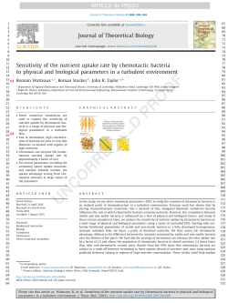 Sensitivity of the nutrient uptake rate by chemotactic bacteria
