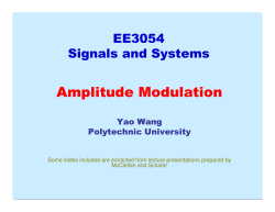 Amplitude Modulation