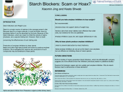 REFERENCES Starch Blockers and Weight Loss