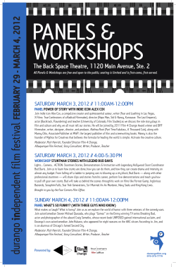 The Back Space Theatre, 1120 Main Avenue, Ste. 2