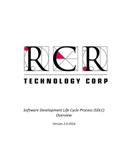 Software Development Life Cycle Process