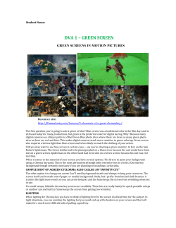 dva 1 – green screen