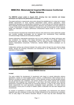 External Communication on RT Project and Studies