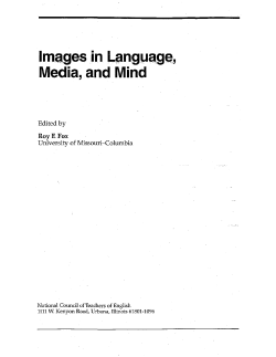 Images in Language, Media, and Mind