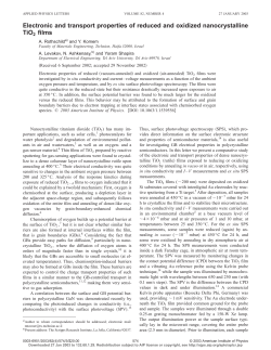 Electronic and transport properties of reduced and oxidized