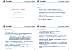 Agent-Based Systems