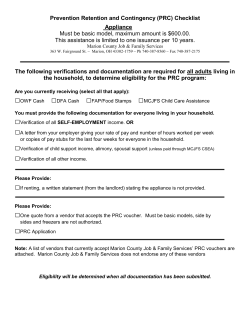 PRC - Marion County Ohio Job and Family Services