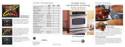 GE Profile&trade; Ovens with Trivection&trade; Technology