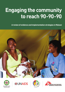 Engaging the community to reach 90-90-90: A review