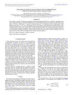 the inner dynamical mass across galaxy morphology: a