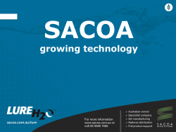 SACOA growing technology