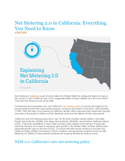 Net Metering 2.0 in California: Everything You Need to Know 4