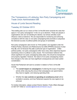 Read our briefing to Peers ahead of Second Reading of the Bill in