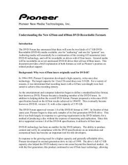 Understanding the New 635nm and 650nm DVD