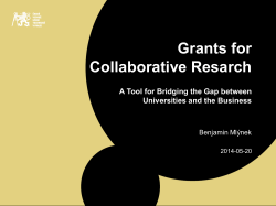 Grants for collaborative research