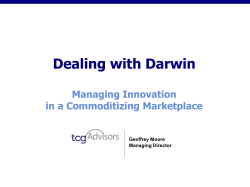 Dealing with Darwin