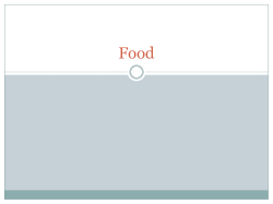 Food - Tipp City Schools