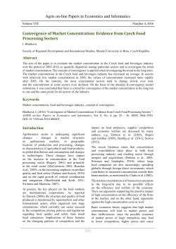 (, 369 kB). - Agris on-line Papers in Economics and Informatics