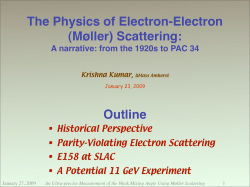 MeV to TeV Physics with Parity-Violating Electron