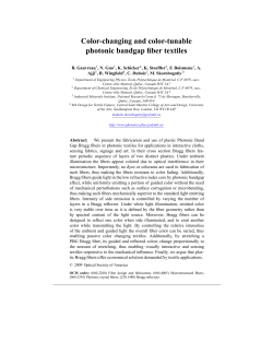 Color-changing and color-tunable photonic bandgap fiber