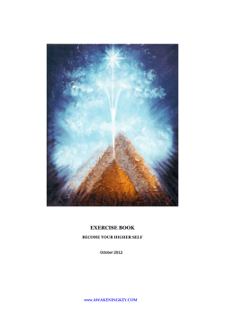 Free Download:Exercise Book - Become your Higher self spiritual