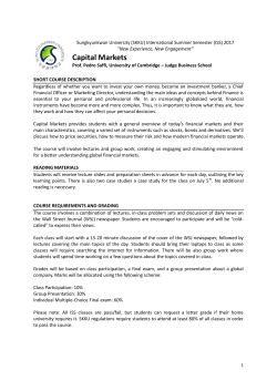 Capital Markets