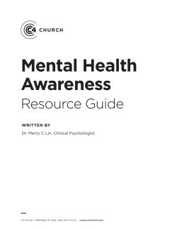Mental Health Awareness