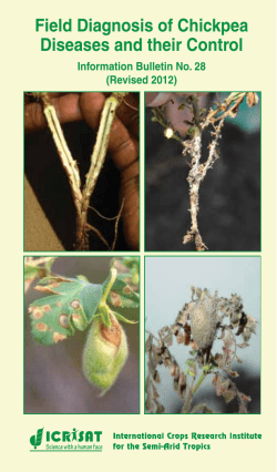 Field Diagnosis of Chickpea Diseases and their